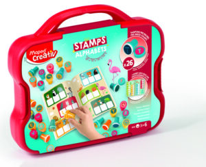 Maletin 26 Sellos Letras Surtidas