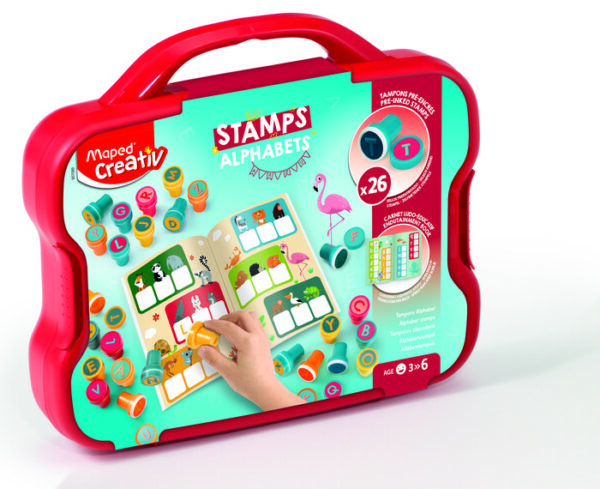 Maletin 26 Sellos Letras Surtidas