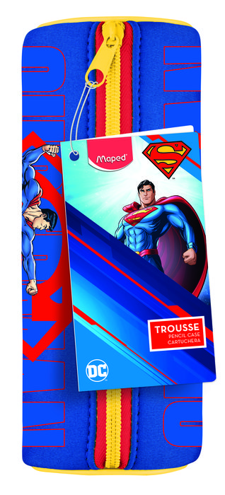 Portatodo Redondo Vacio Tubo Superman Teens