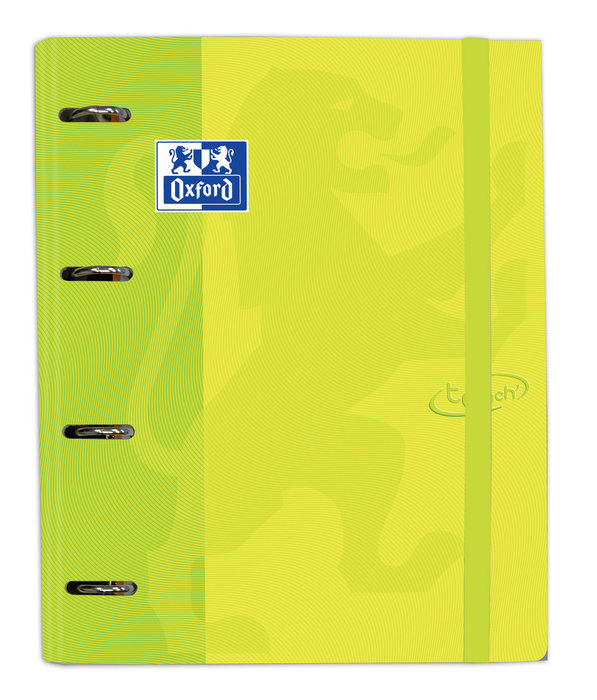 CARPEBLOC EUROPEANBINDER A4+ RECAMBIO 100H 5X5 VERDE LIMA