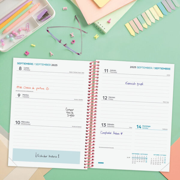 Agenda Escolar Diva Cuarto Svh 25-26 Spring