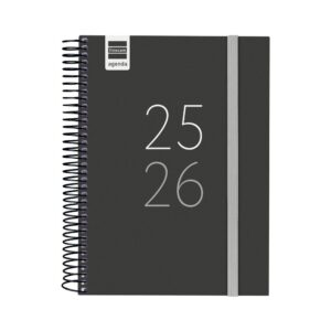 Agenda Escolar Secundaria Cuarto Dp 25-26 Negro
