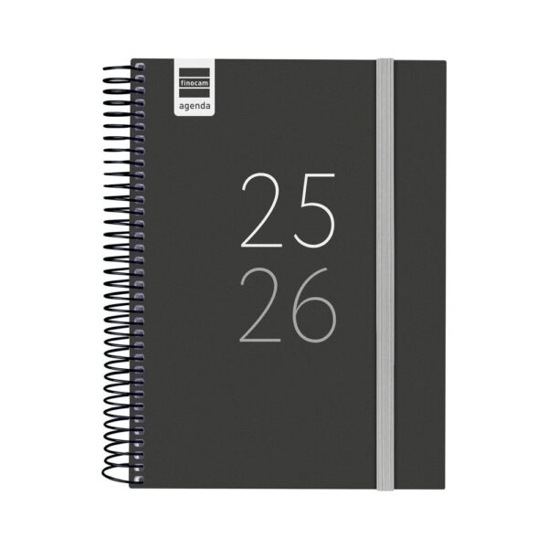 Agenda Escolar Secundaria Cuarto Dp 25-26 Negro