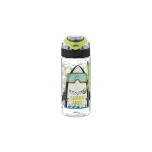 BOTELLA AGUA INFANTIL CON ASA DE 500ML TIBURON