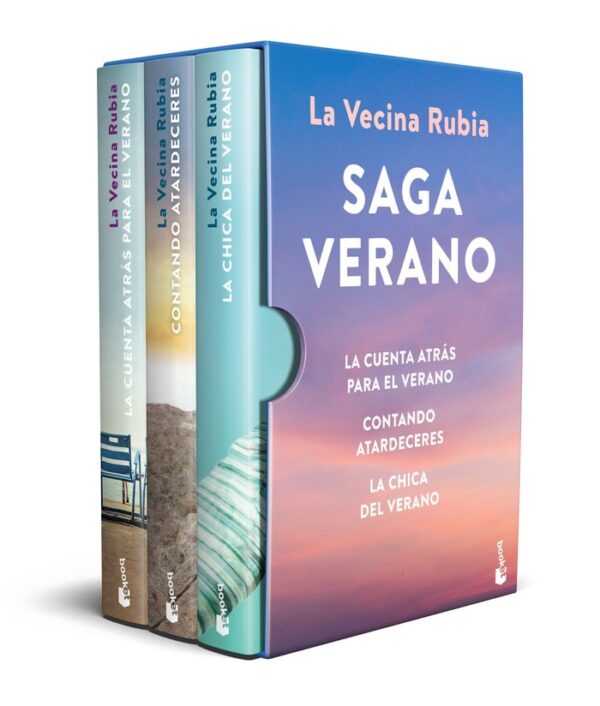Estuche la vecina rubia saga verano