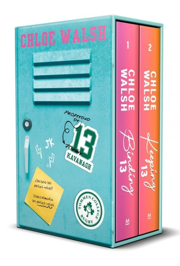 Estuche los chicos de tommen binding 13 y keeping 13 johnny