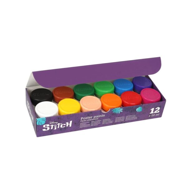 Stitch – Temperas 12 Unidades Stitch