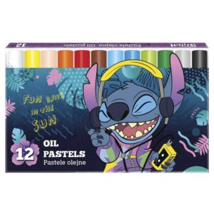Stitch – Ceras Pastel 12 Unidades Stitch