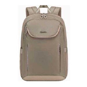 Mochila Chantria Con Doble Cremallera Beige
