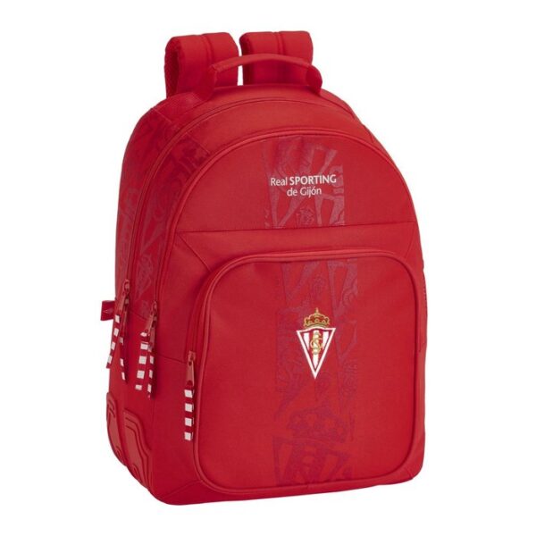 Mochila Doble Cantoneras Adapt Carro Sporting De Gijon