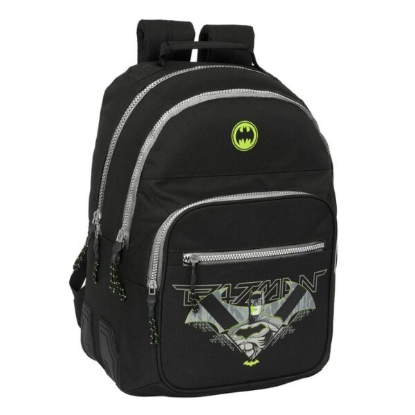 Mochila Doble Con Cantoneras Adapt Carro Batman Game Over