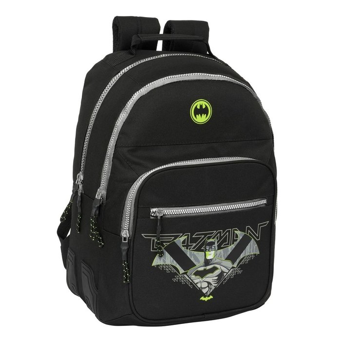 Mochila Doble Con Cantoneras Adapt Carro Batman Game Over