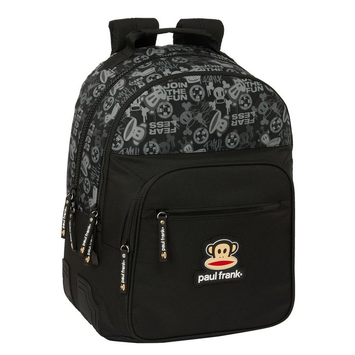 Mochila Doble Con Cantoneras Adapt Carro Paul Frank