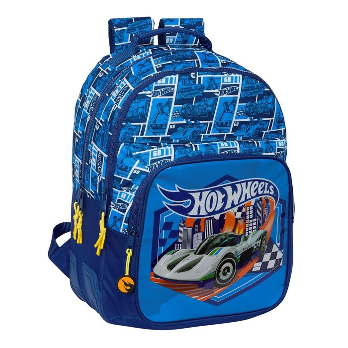 Mochila Doble Con Cantoneras Adapta Carro Hot Wheels Sonny
