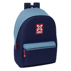 Mochila Doble Para Portatil 15 6usb Munich Royal