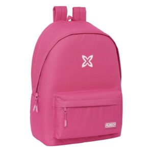 Mochila Doble Portatil 15 6usb Munich Basics Rosa Coral