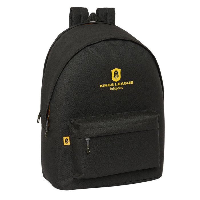 Mochila Doble Portatil 15 6usb Kings League School Col