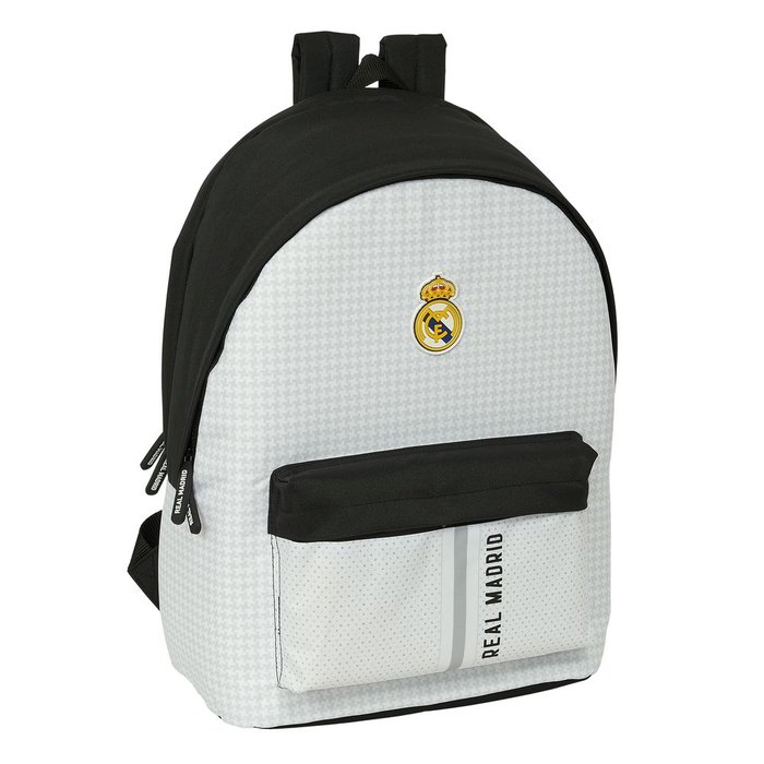 Mochila Doble Para Portatil 15 6usb REAL MADRID 1ªeq 242