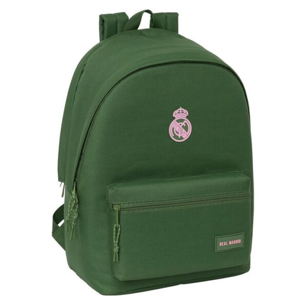 Mochila Portatil 15 6usb REAL MADRID Verde