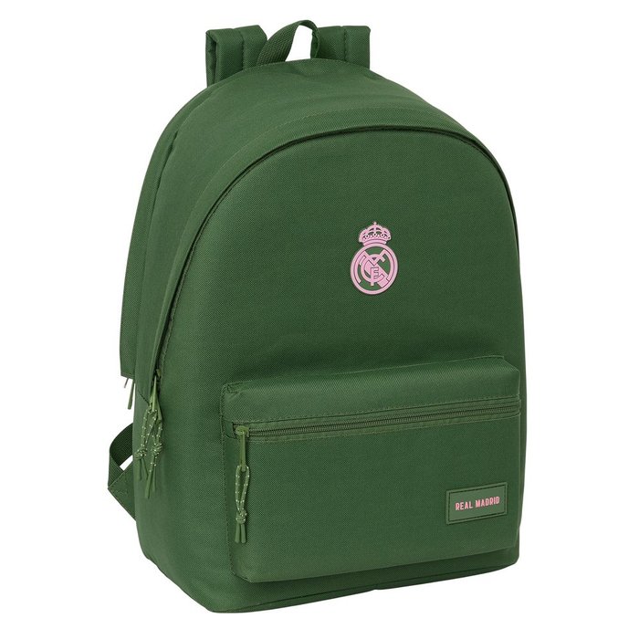 Mochila Portatil 15 6usb REAL MADRID Verde