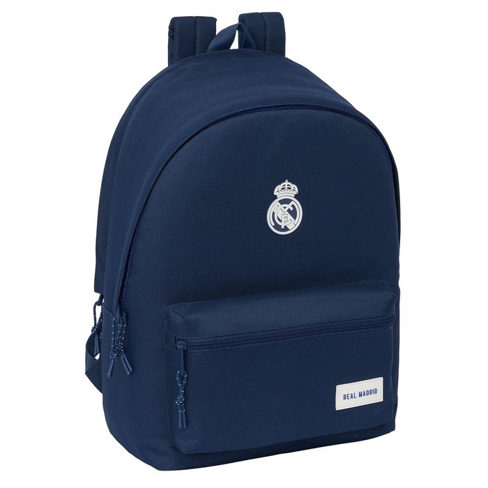 Mochila Portatil 15 6usb REAL MADRID Azul Marino