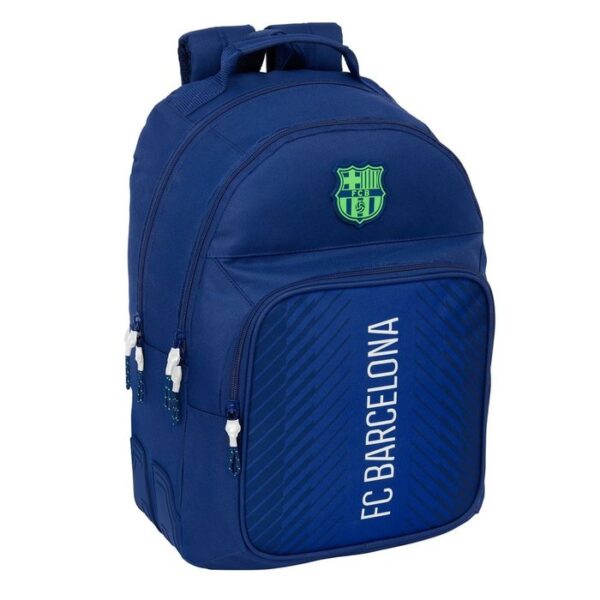 Mochila Doble Con Cantoneras Adapt Carro FC Barcelona Navy