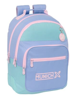 Mochila Doble Cantoneras 42cm Adapt A Carro Munich Mellow