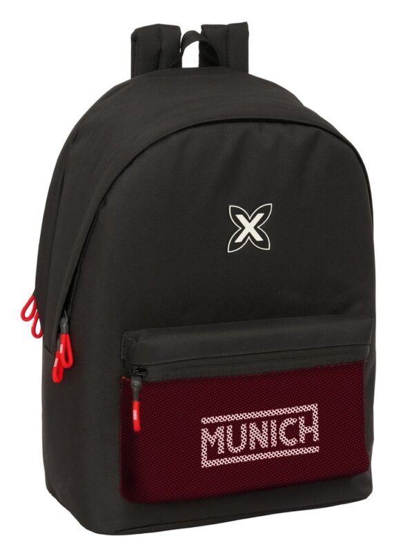 Mochila Escolar Doble Portatil 156 44cm Munich Vulcan