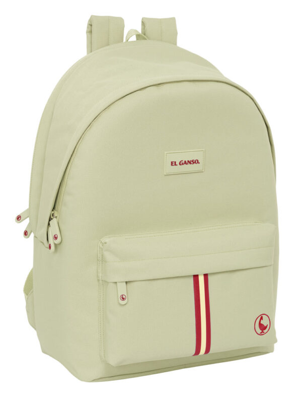 Mochila Escolar 44cm Doble Portatil 156 El Ganso Basics