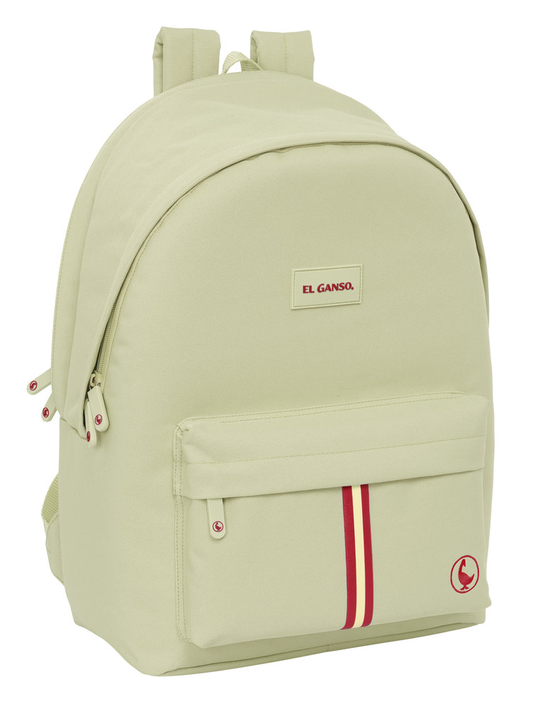 Mochila Escolar 44cm Doble Portatil 156 El Ganso Basics