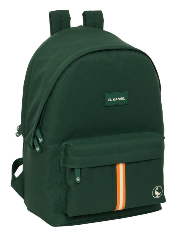 Mochila Escolar 44cm Doble Portatil 156 El Ganso Basics