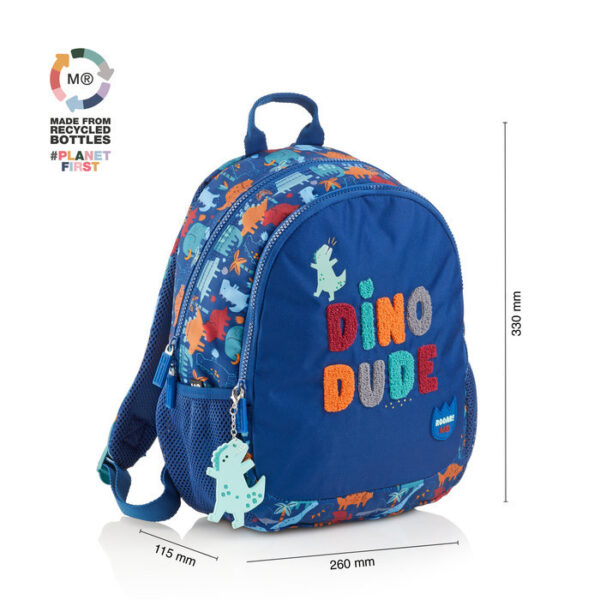 Mochila Doble Reciclada Fun Dino