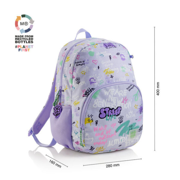 Mochila Doble Roma Reciclada Wake Up