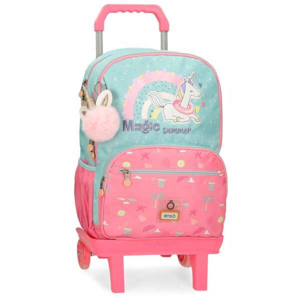 Mochila Enso Magic Summer Doble Con Carro