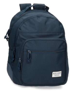 Mochila Doble Movom Always Move Adap Carro Azul Marino 44cm