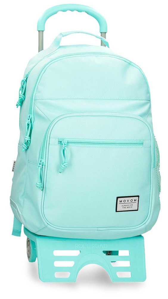 Mochila Doble Movom Always On Move Carro Azul Claro 44cm