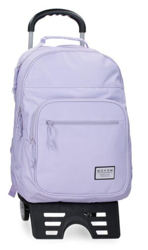 Mochila Doble Compart Movom Always On The Move Carro Lila