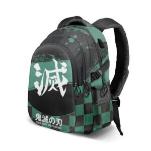 Mochila Escolar Doble Plus Demon Slayer Sutoriku