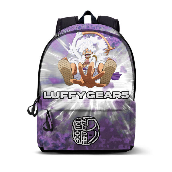 Mochila Doble Cremallera One Piece Luffy Gear 5