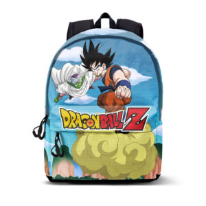 Mochila Pequeña Doble Cremallera Dragon Ball Goku Piccolo