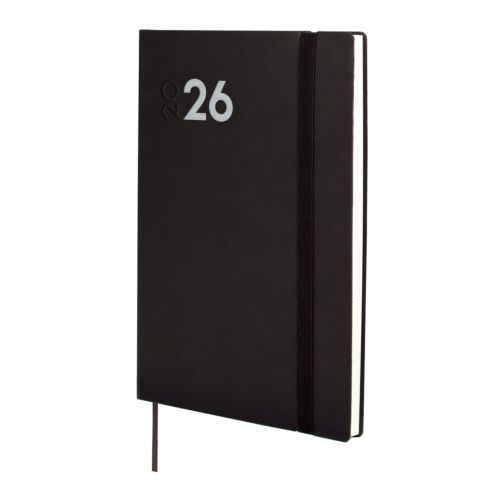 Agenda anual 2026 mara y10 svv 14x20,4cm negro