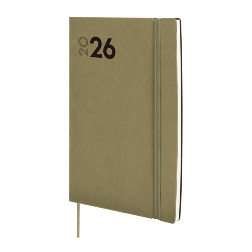 Agenda anual 2026 mara y10 svv 14x20,4cm verde