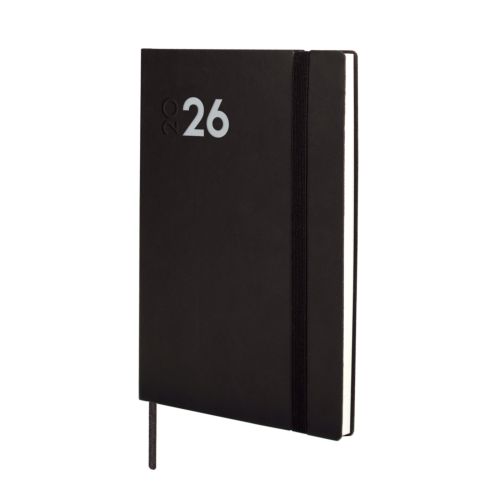 Agenda anual 2026 mara y4 svv 12x17cm negro