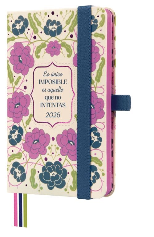 Agenda anual 2026 minimal desing m2 svh 8,2cmx12,7cm imposible