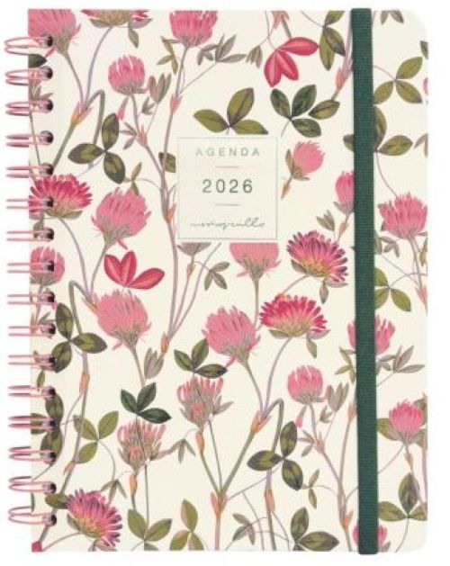 Agenda anual moniquilla 2026 espiral svh e10 15,5x21,2cm amapola