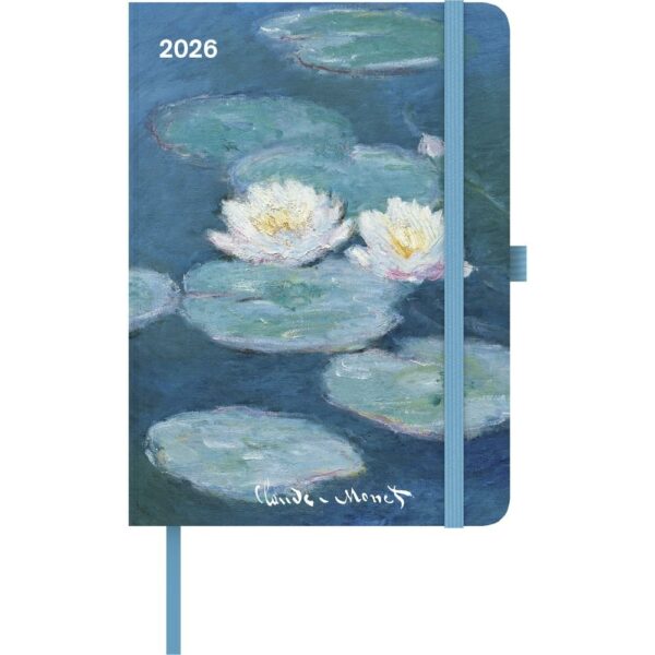 AGENDA ANUAL 2026 ARTDIARY CLAUDE MONET 16X22 SV