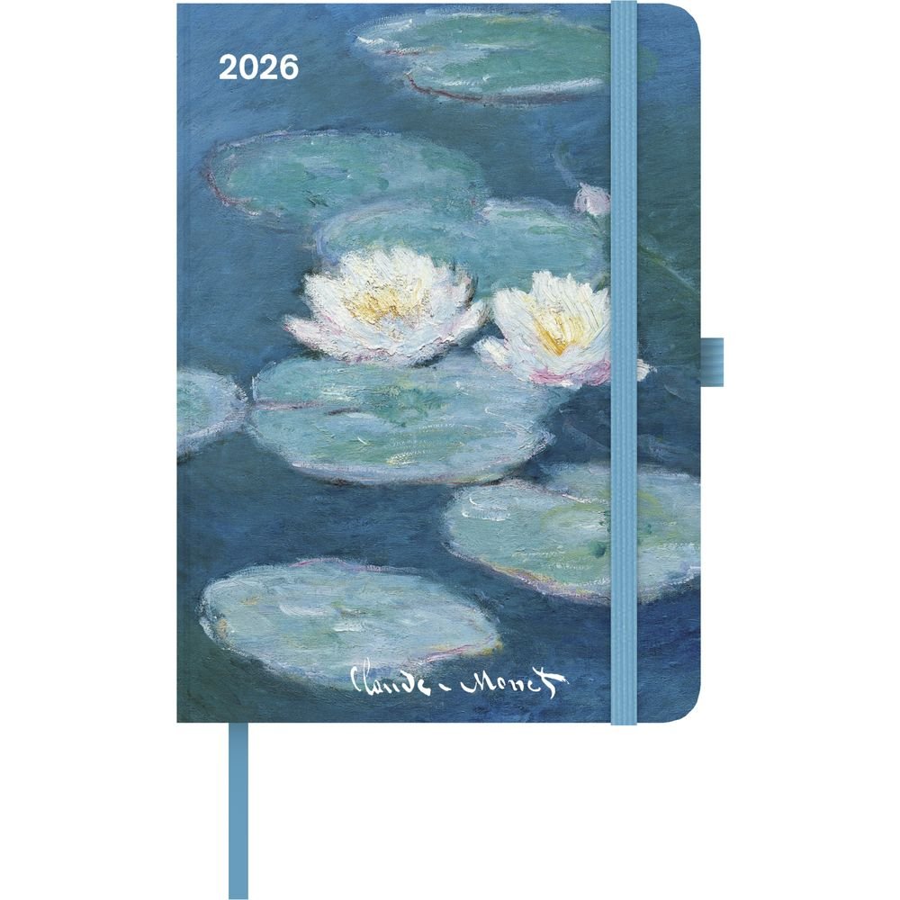 AGENDA ANUAL 2026 ARTDIARY CLAUDE MONET 16X22 SV