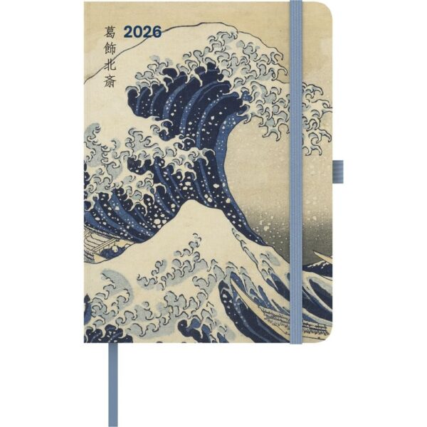 AGENDA ANUAL 2026 ARTDIARY HOKUSAI 16X22 SV