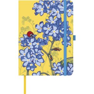 AGENDA ANUAL 2026 KAT MENSCHIK NOTEBOOK FLOWERS 16X22 SV