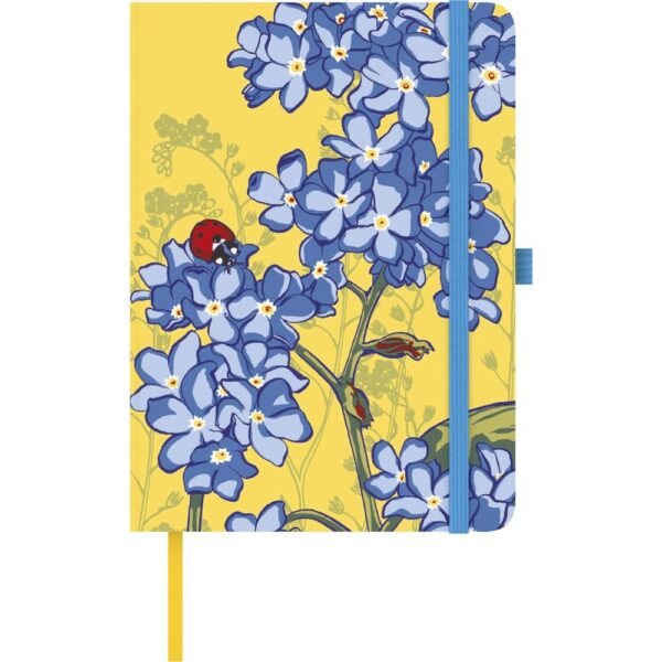 AGENDA ANUAL 2026 KAT MENSCHIK NOTEBOOK FLOWERS 16X22 SV